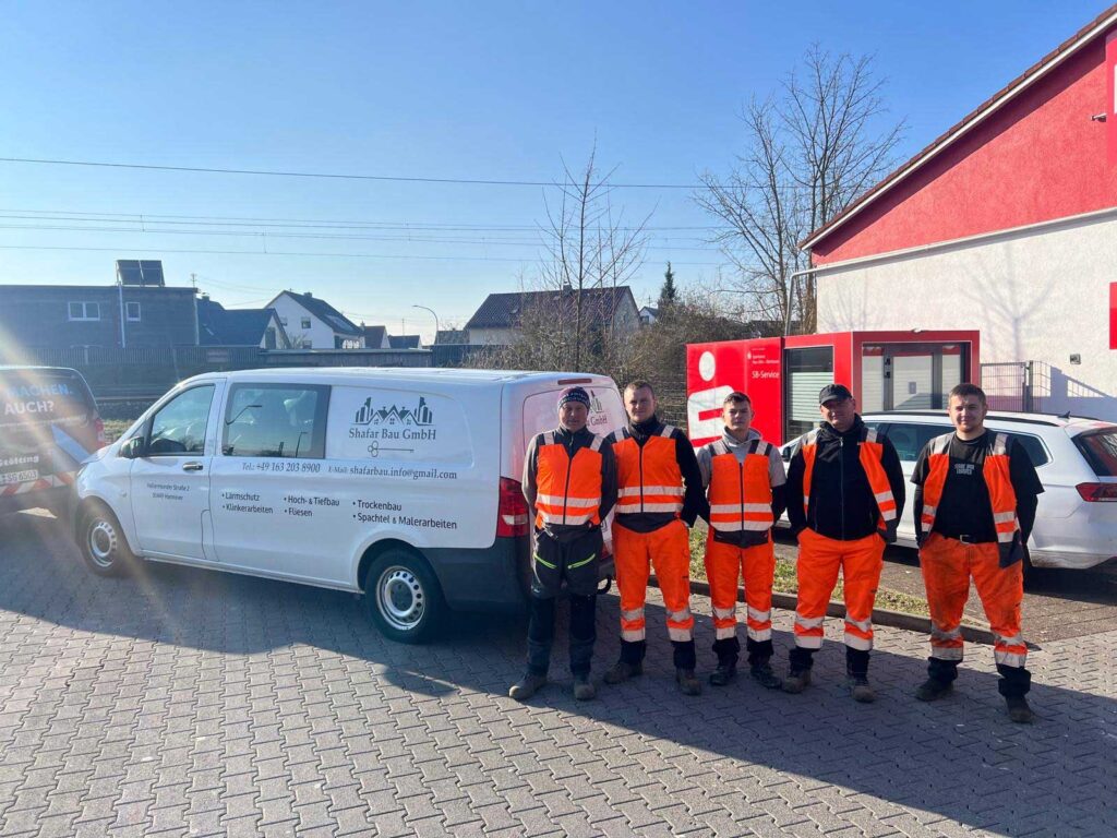 Team vom Bauunternehmen Hannover – Shafar Bau GmbH